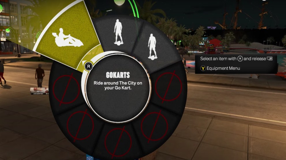 Using the Go-Kart in NBA 2K25