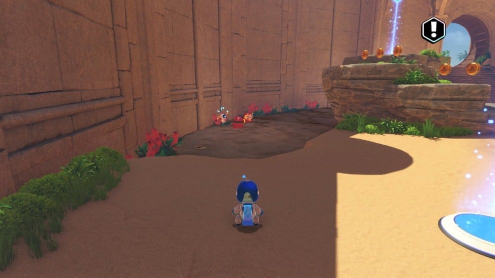 The twelfth bot location in Crash Site.