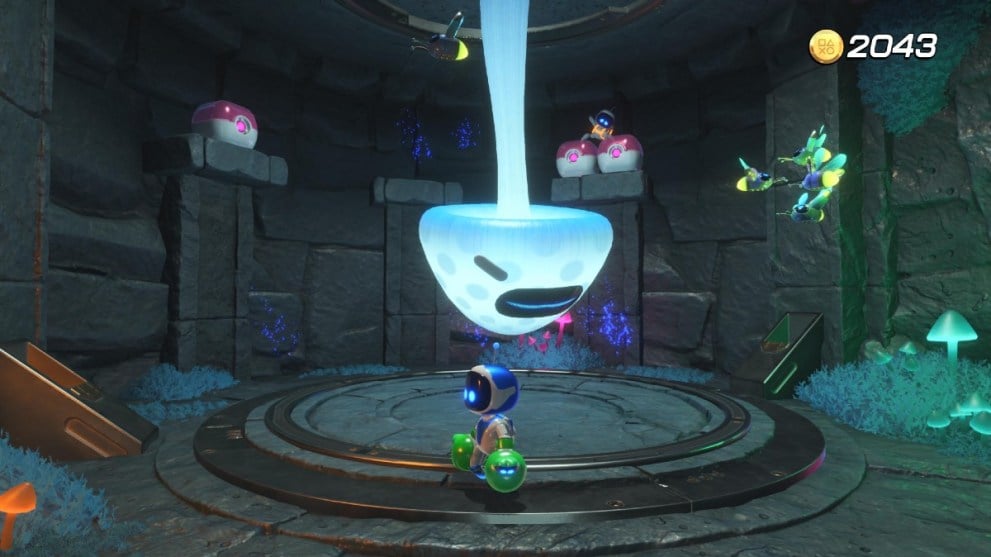 The second bot location in Wormy Passage.