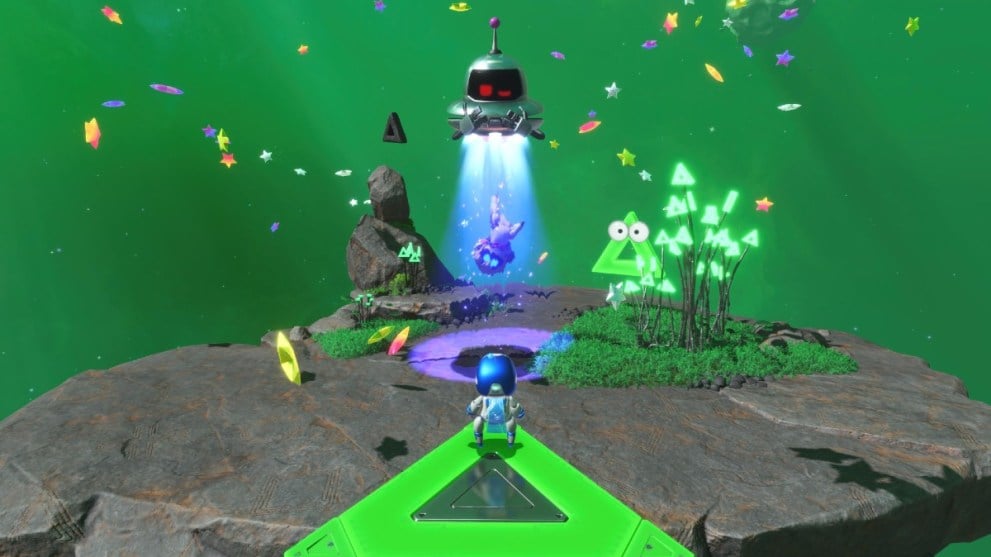 The bot location in Fragile Frenzy.