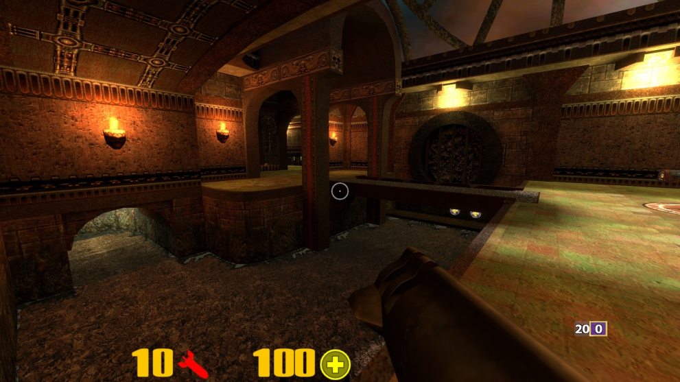 A Quake 3 map in Gmod