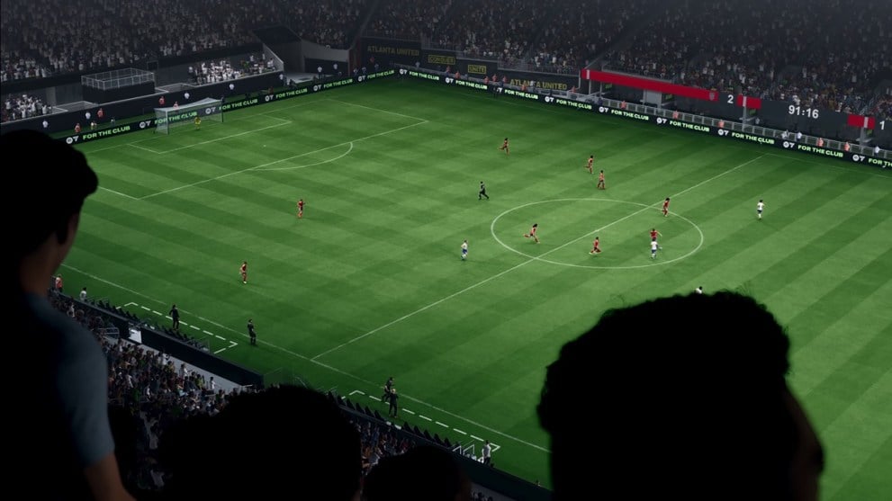 A pitch in EA FC 25.