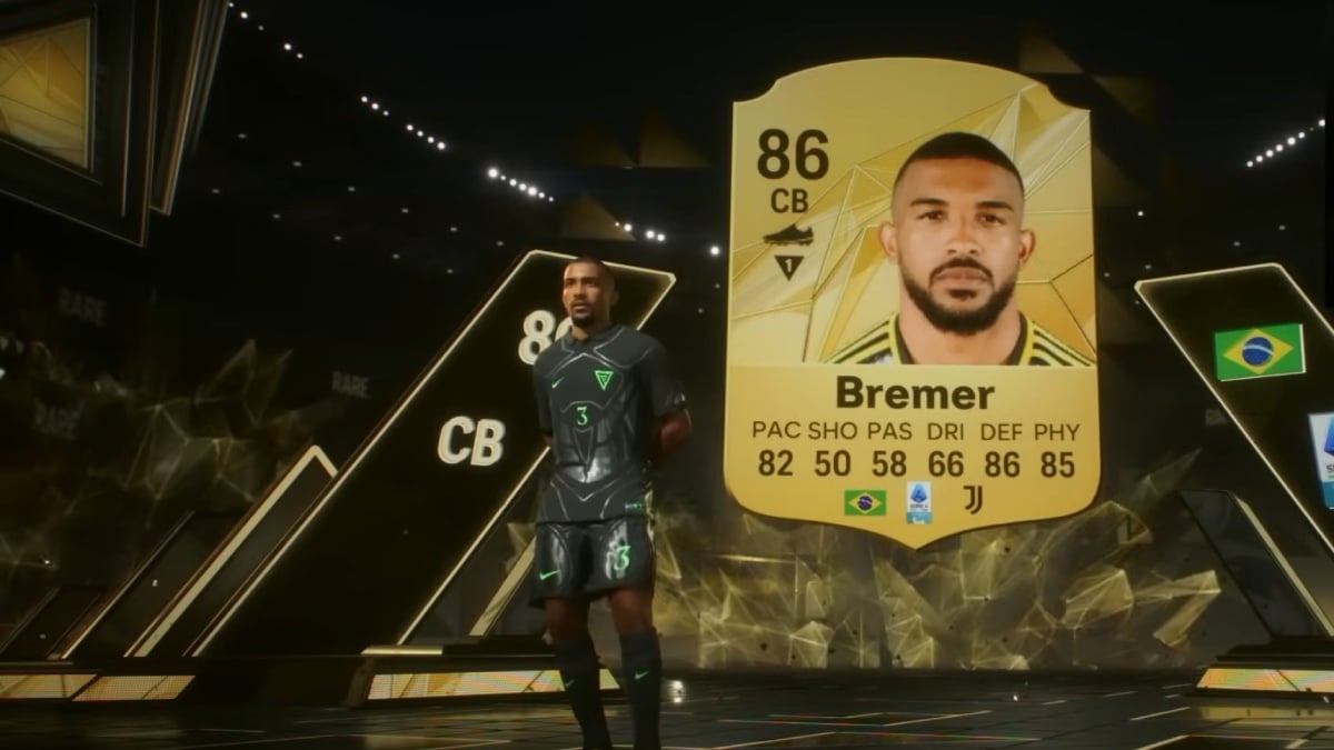 EA FC 25 walkout animation Bremer CB 86