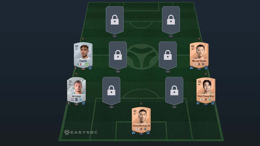 EA FC 25 cheapest Foundations V SBC solution