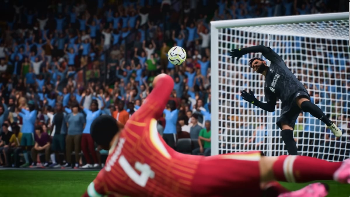Goalkeeper Rushing Out How Offside Works in EA FC 25 Rush Mode - Twinfinite