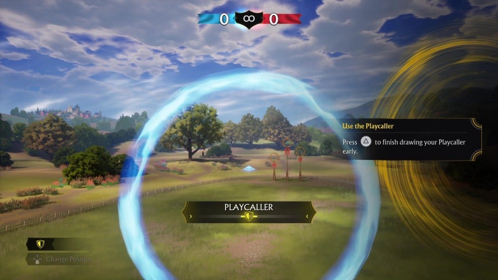 Harry Potter: Quidditch Champions gameplay using the Ringcaller skill