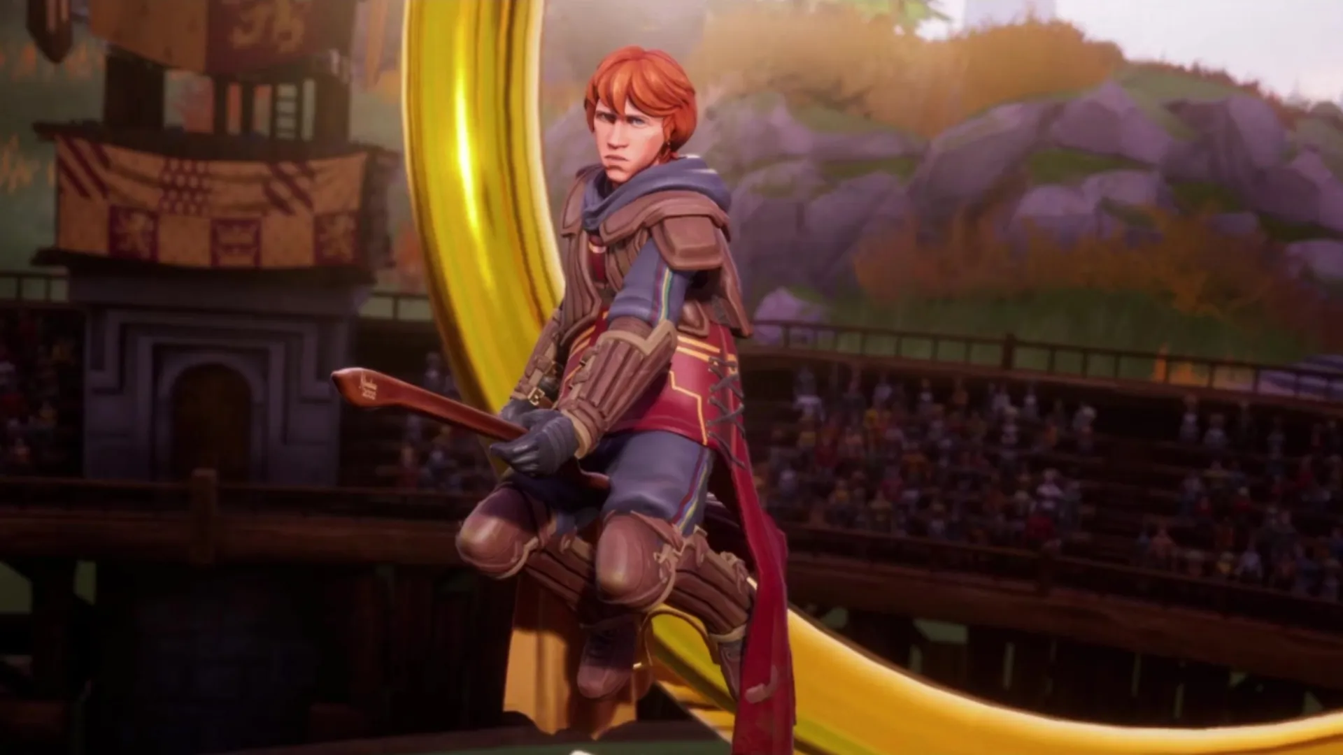 Ron Weasley, the a Keeper in Harry Potter: Quidditch Champions