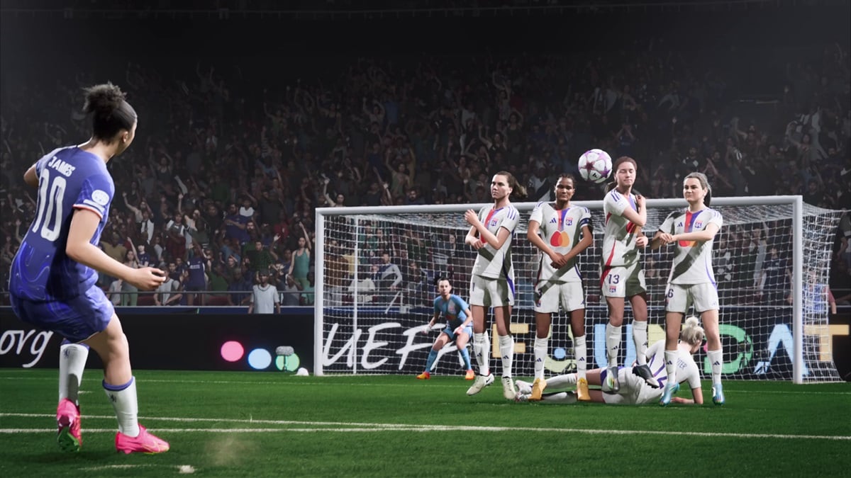 How to upgrade to role++ in ea fc 25 - player performing a free kick