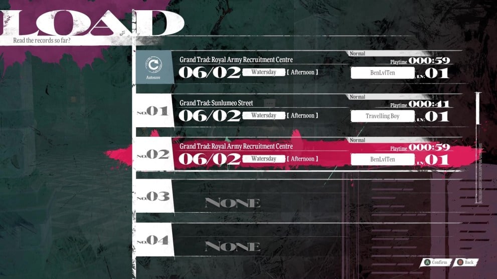 Selecting a Metaphor: ReFantazio save file to load