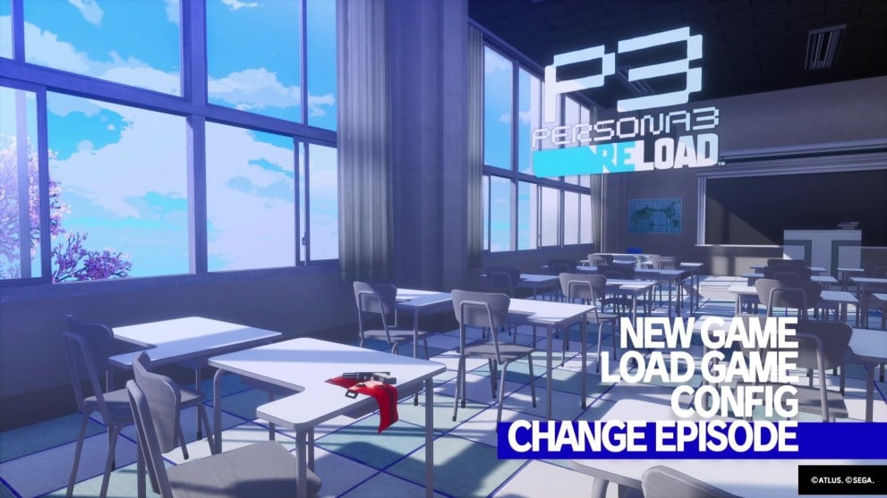 The Persona 3 Reload menu to start the Episode Aigis: The Answer DLC