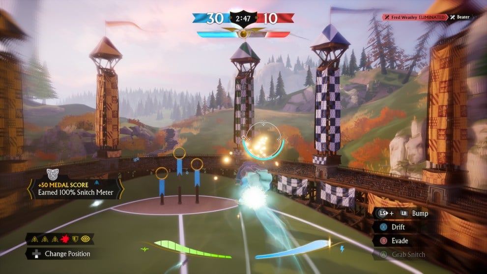 quidditch champions seeker