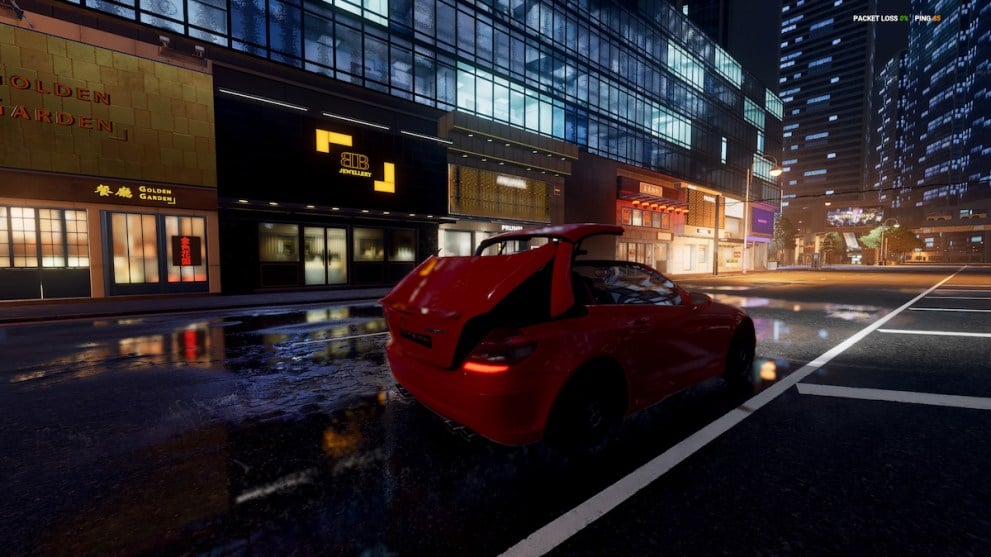 activating the convertable roof of a mercedes