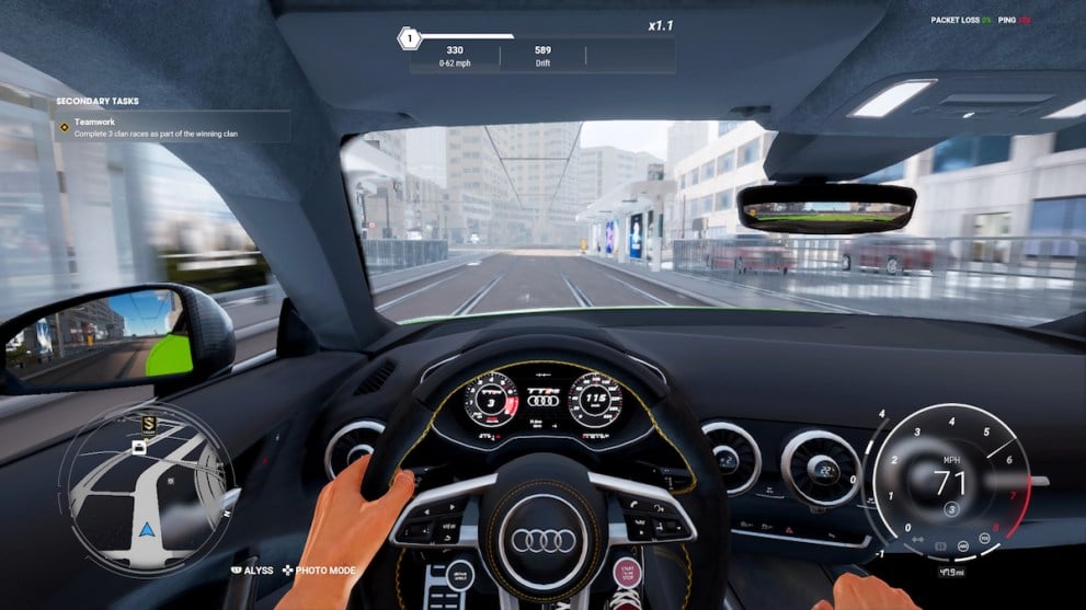 audi ttrs interior