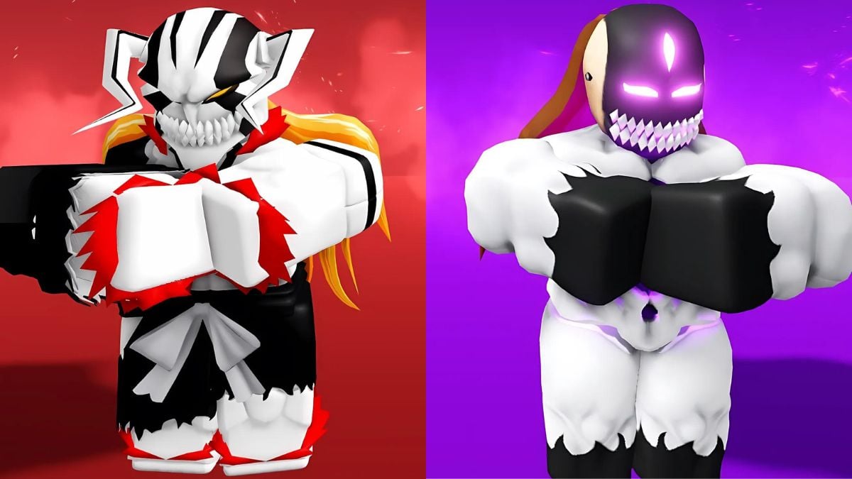 Asato and Hollow Lord from the Lost Souls Roblox experience