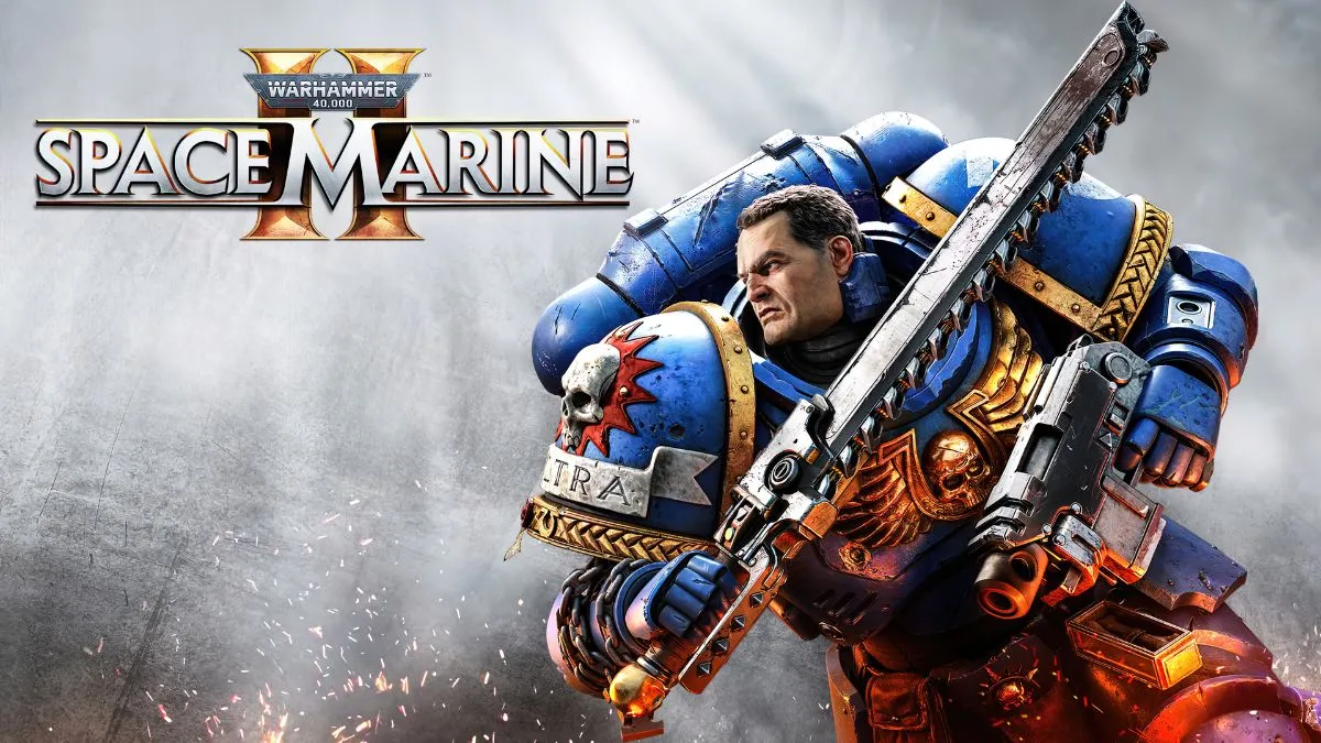 Captain Titus Space Marine 2 Key Art