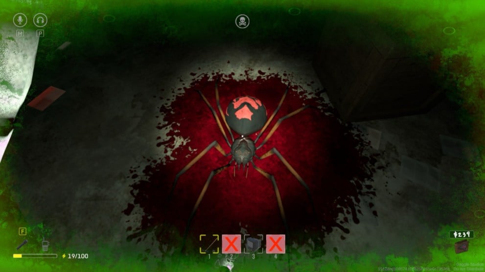 7 minutes in hell spider