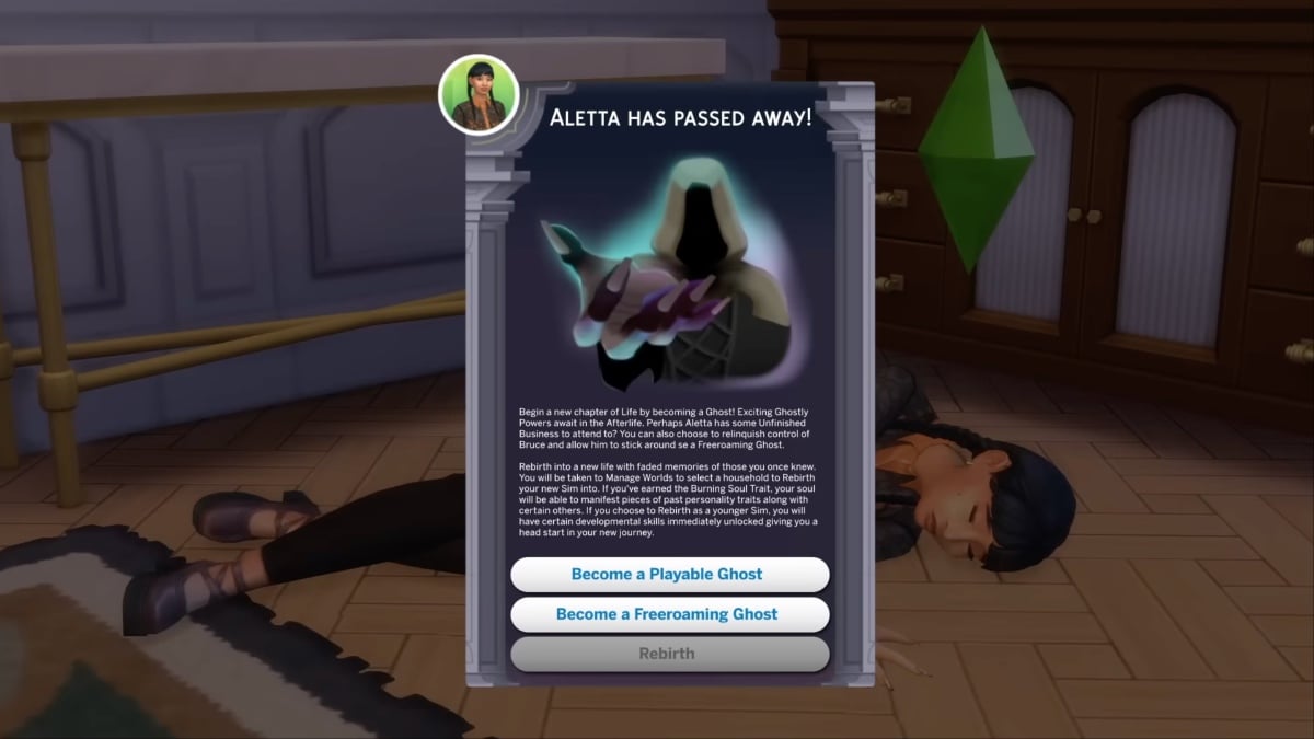 Avance de la expansión de Los Sims 4 Vida y Muerte: Leeb, Leefuh, Lurve After Death