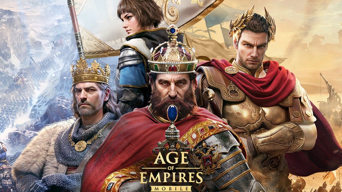 A group of rulers in Age of Empire Mobile.