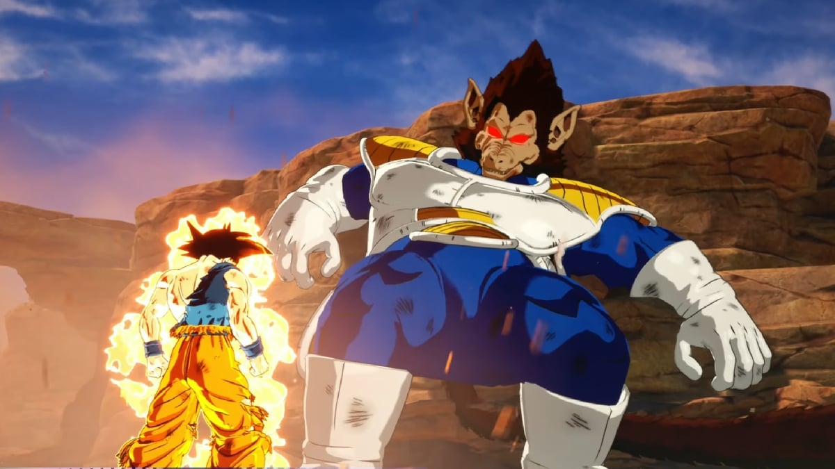 Dragon Ball Sparking Zero all alternative goku story path and what if super saiyan against great ape vegeta image