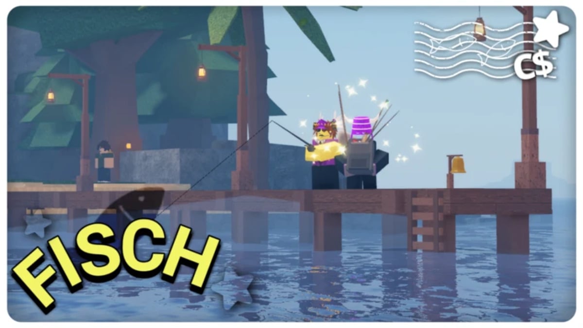 Roblox Fisch official promo key art