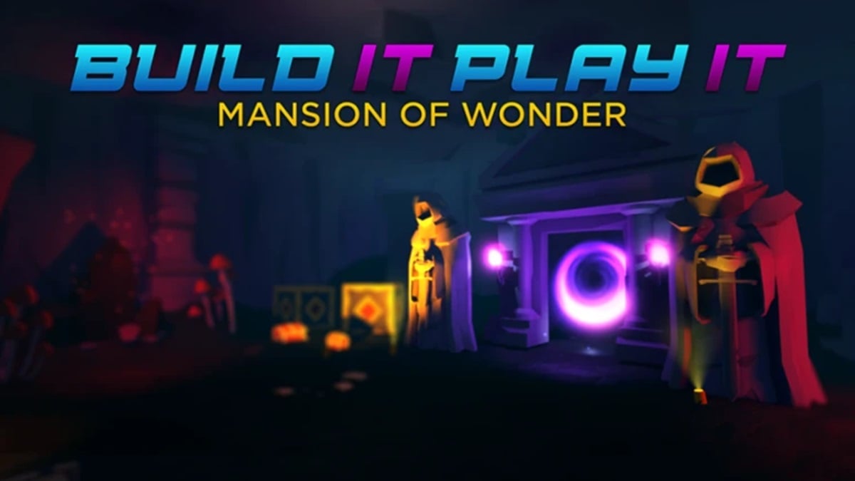 Mansion of Wonder codes - two statues with a portal