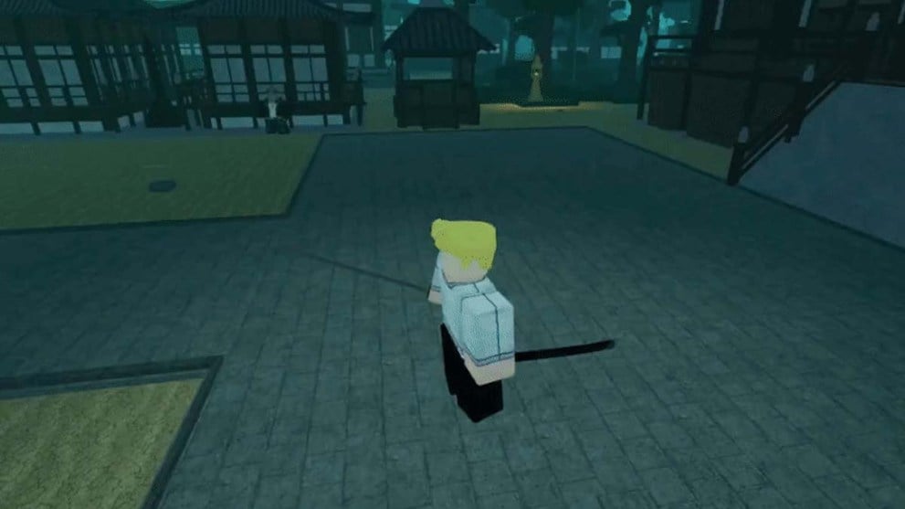 Katana weapon in Roblox Sorcery