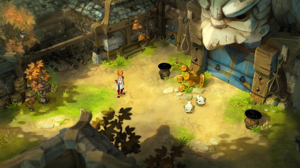 An in-game image of DOFUS's Unity update