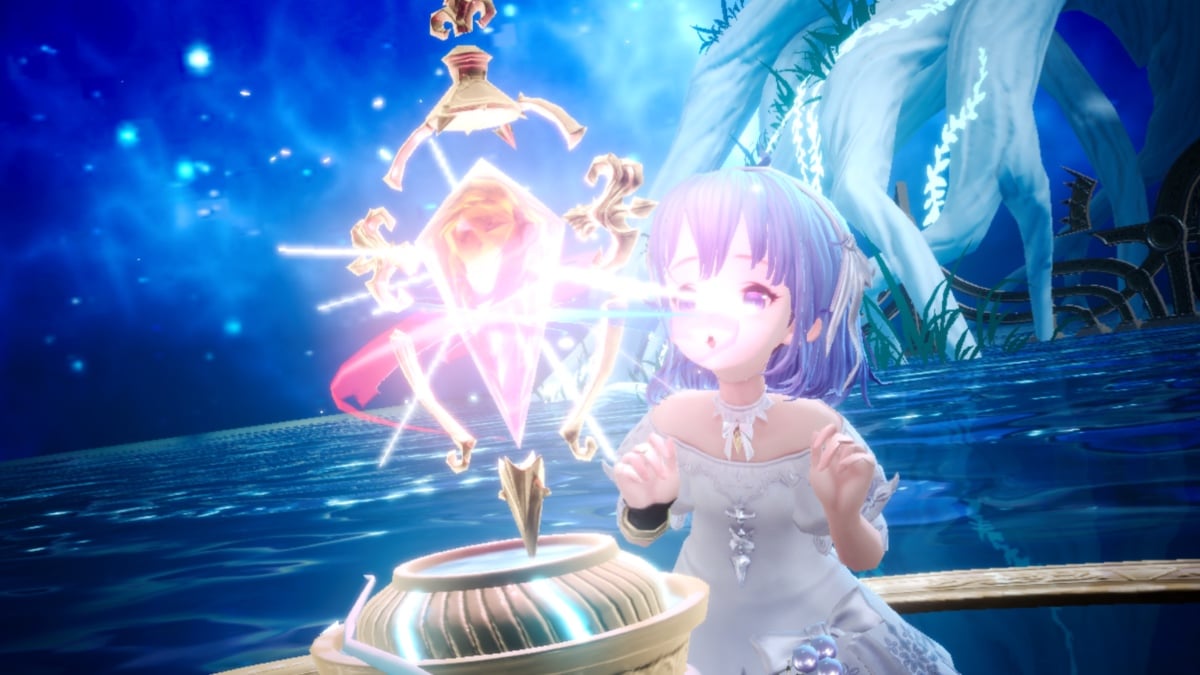 Gran Saga feature image showing magical character at the summon space