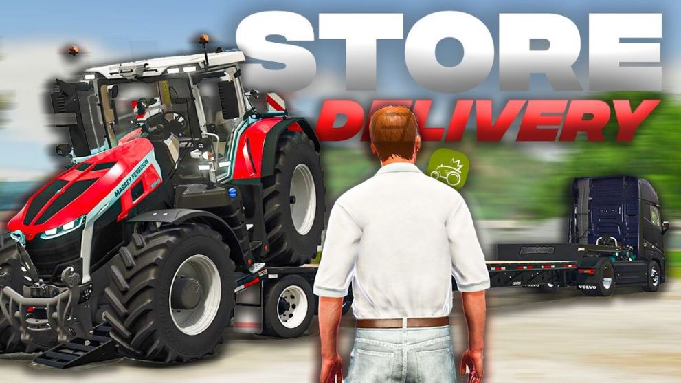 Store Deliveries Mod in Farming Simulator 25