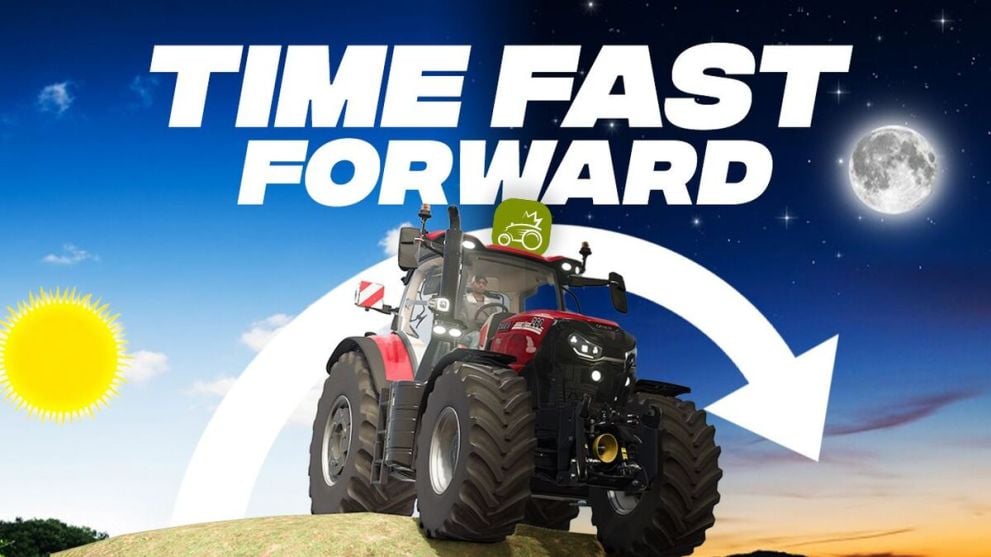 Time Fast Forward Mod in Farming Simulator 25