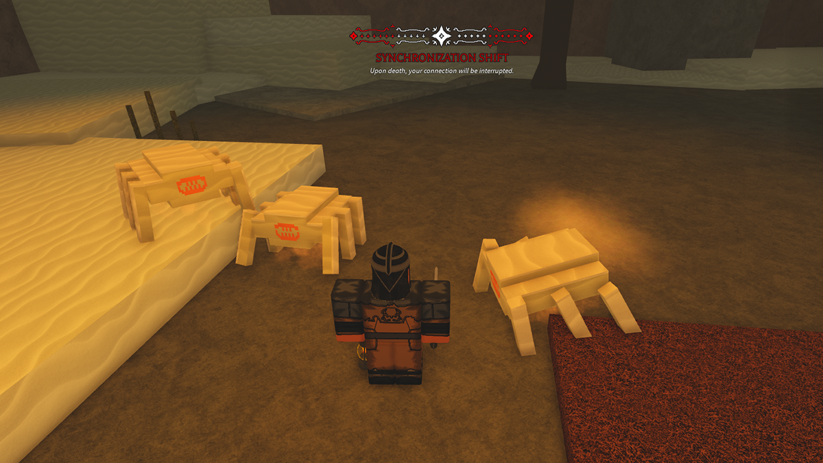 fighting scorpions in hollowed roblox