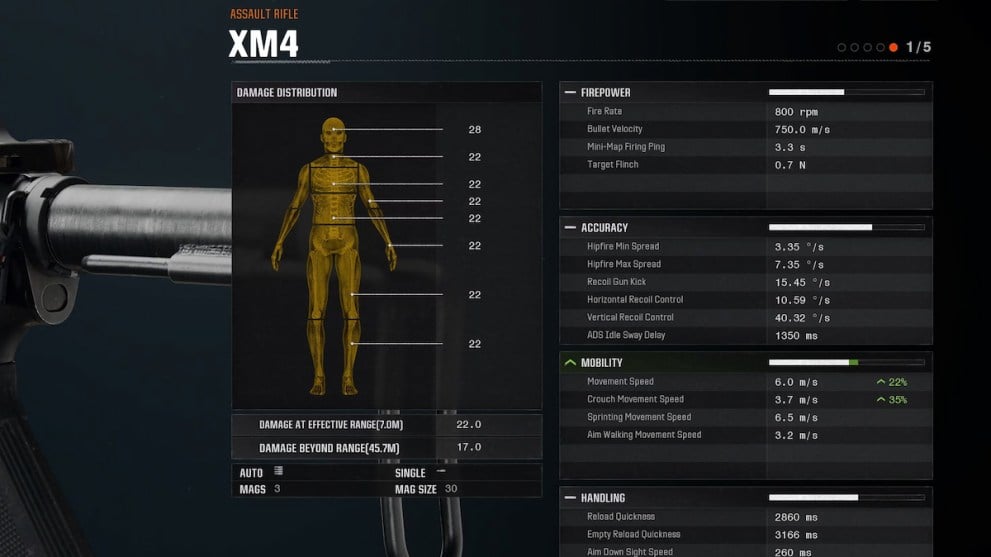 Black Ops 6 advance details weapon customization screen