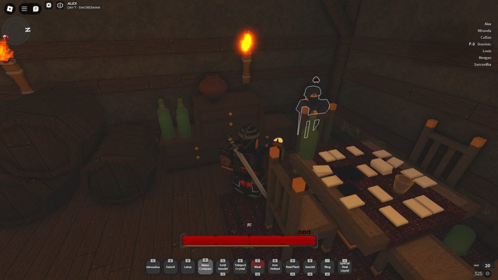 hunter quest in hollowed roblox