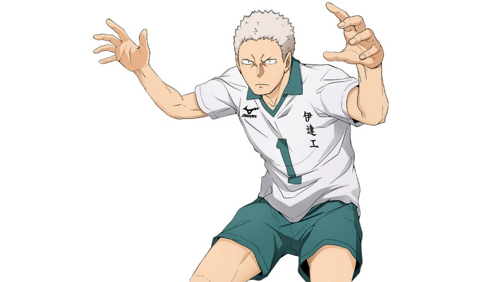 Aonu Takanobu character in Haikyuu Touch the Dream