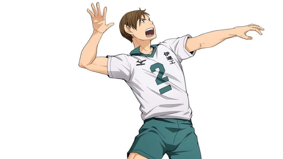 Kenji Futakuchi character in Haikyuu Touch the Dream