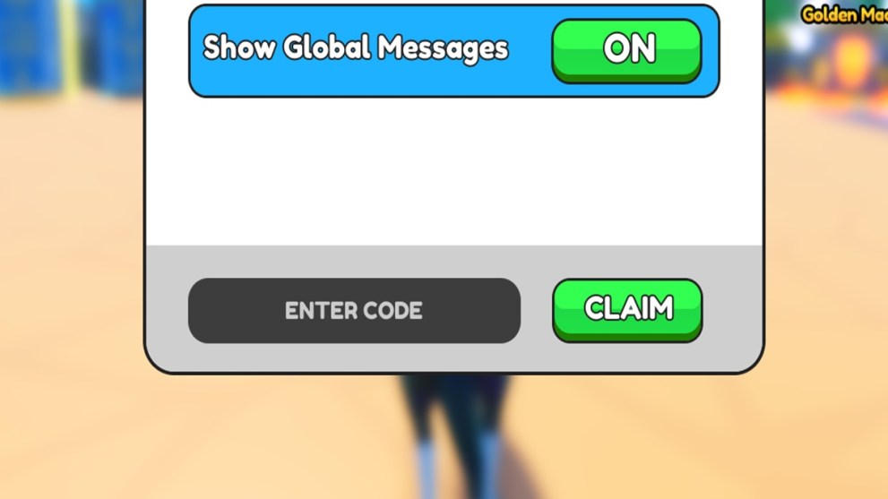 The code textbox in Horse Race