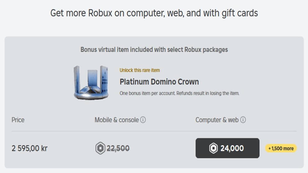 How To Get Platinum Domino Crown In Roblox - Twinfinite