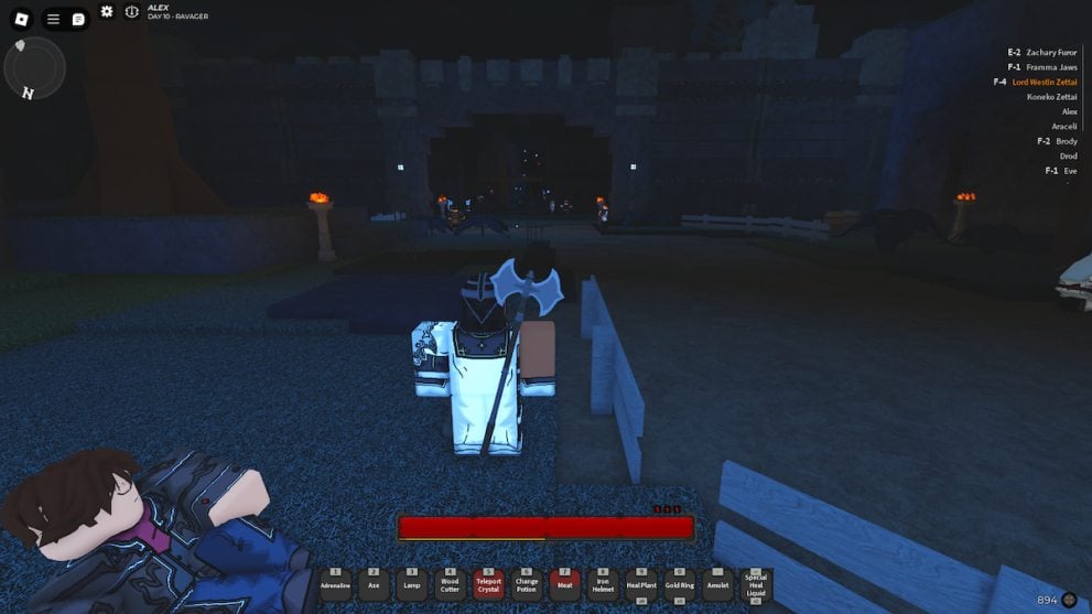 axe trainer in hollowed roblox