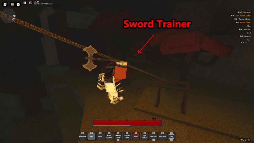 sword trainer in hollowed roblox