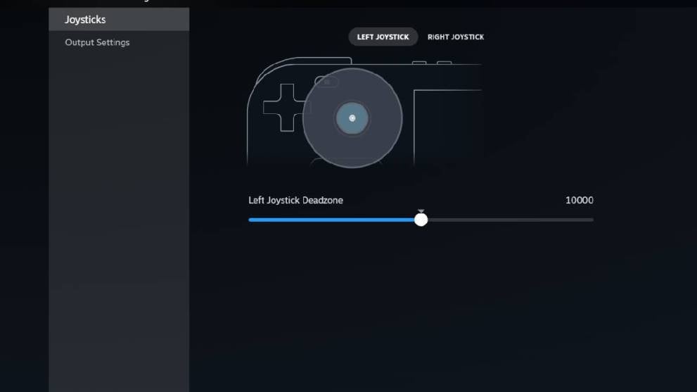 STALKER 2 deadzone calibration to fix stick drift