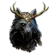 Alpha's Howl Armoured Cap from Path of Exile 2