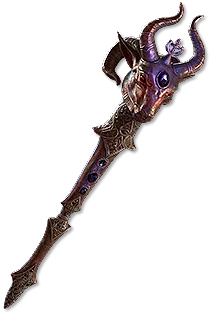 Font of Power Omen Sceptre from Path of Exile 2