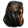 Leer Cast Hooded Mask from Path of Exile 2