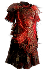 Redflare Conduit Anchorite Garb from Path of Exile 2