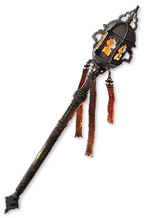 Fire Shrine Sceptre from Path of Exile 2