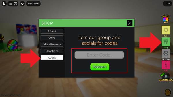 How to redeem Who's lying codes