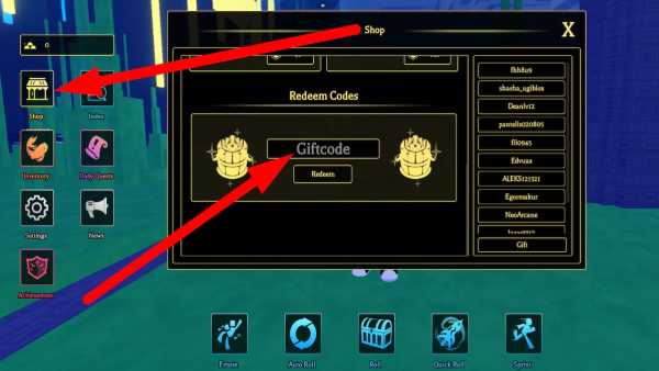 How to redeem Fish's codes