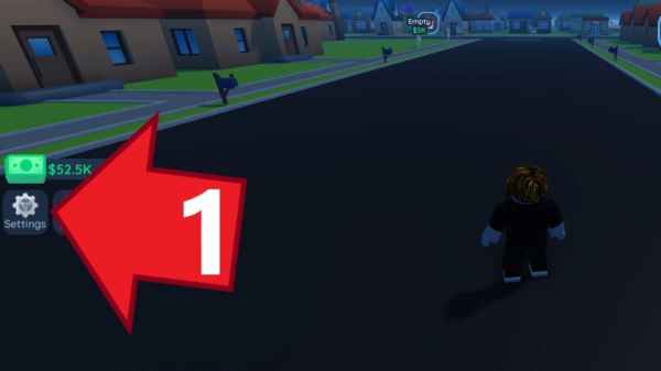 Investor City Settings button