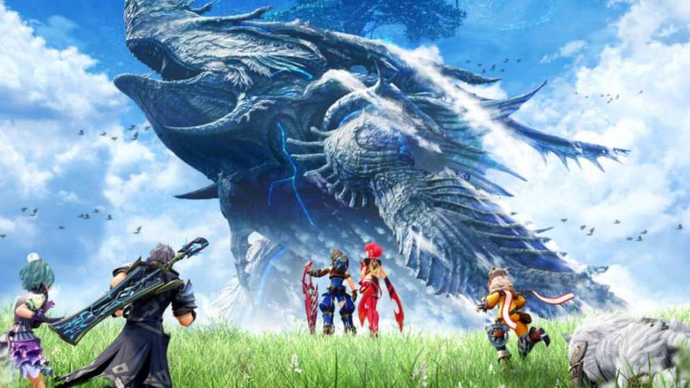 Xenoblade Chronicles key art