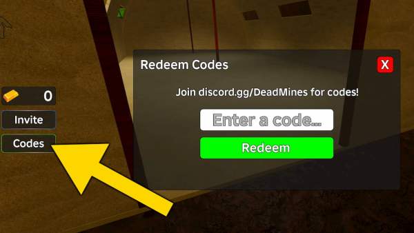 How to redeem Dead Mines codes.